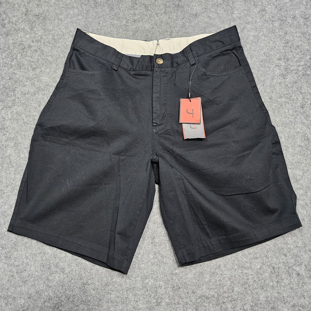 Short Par 4 Shorts Mens 34 Blue 10" Golf Performance Casual NWT